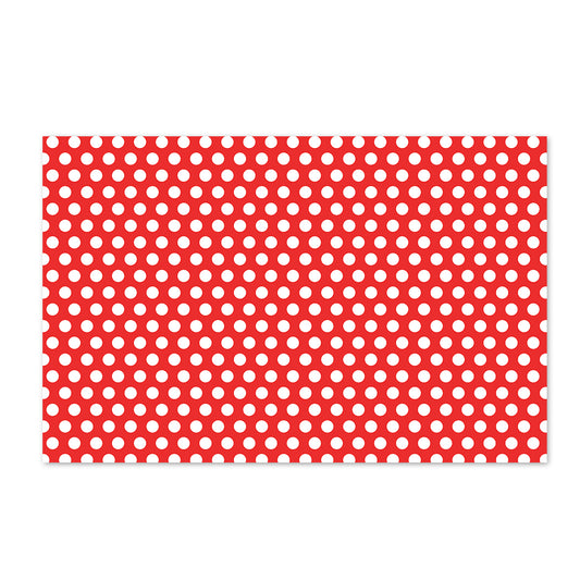 Red Polka Dot Party Placemat