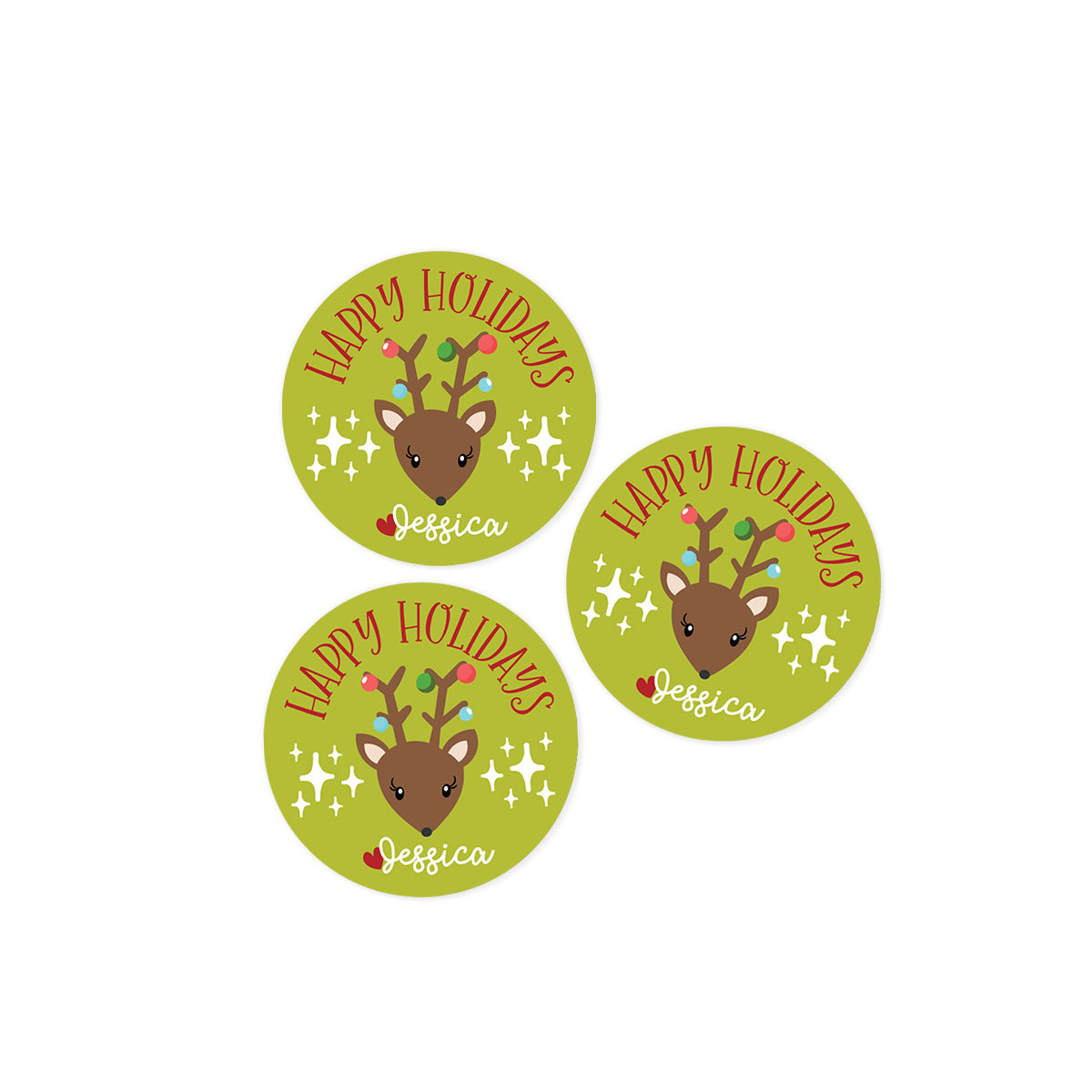 Reindeer Stickers