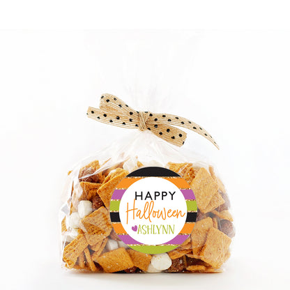 Halloween Stripe Stickers