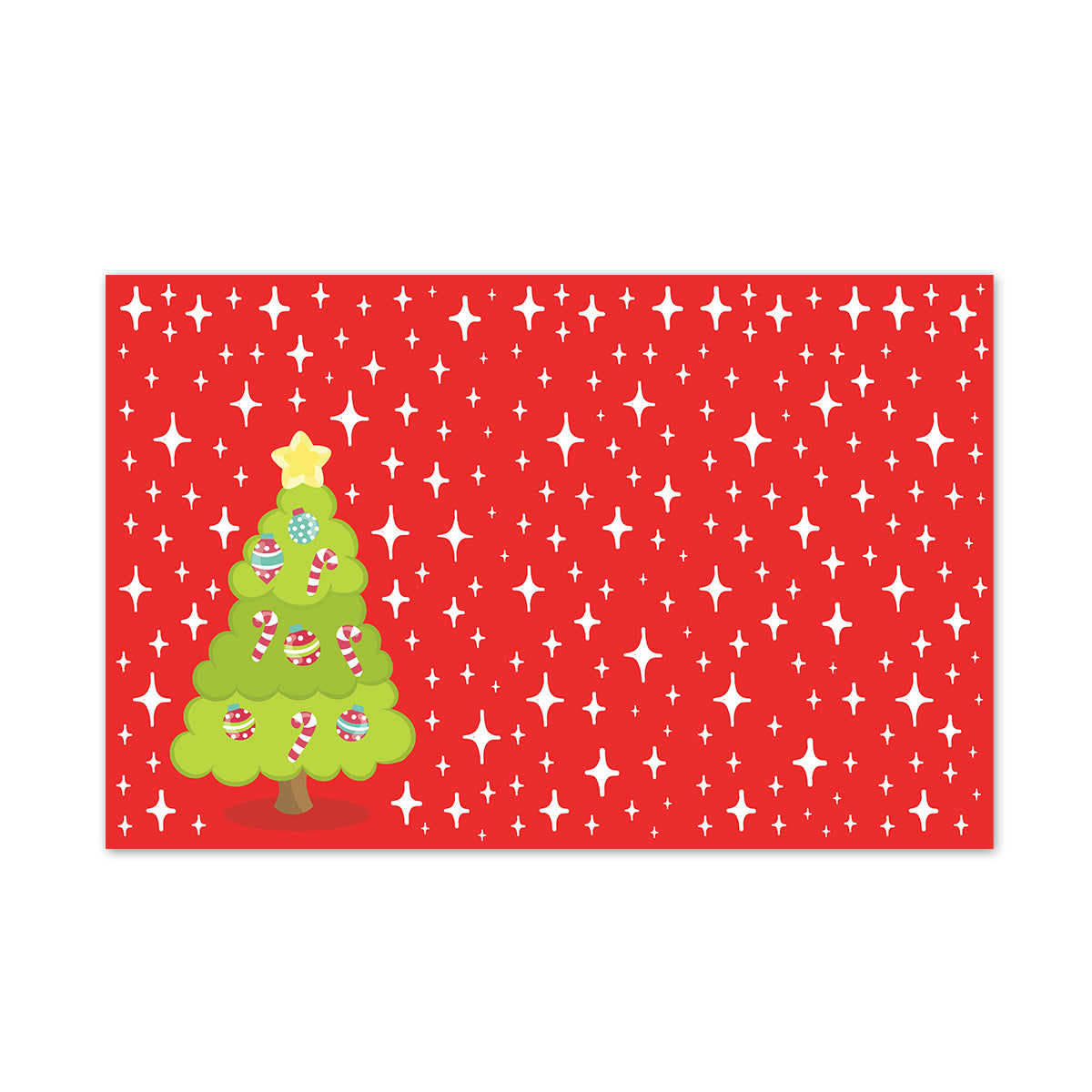 Christmas Tree Party Placemat