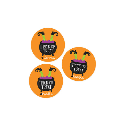 Trick or Treat Stickers