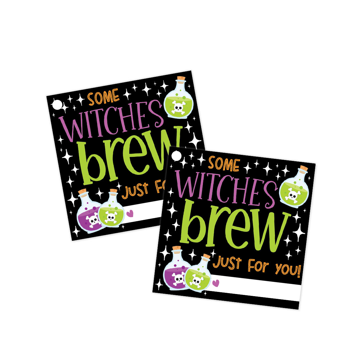 Witches Brew Halloween Tag