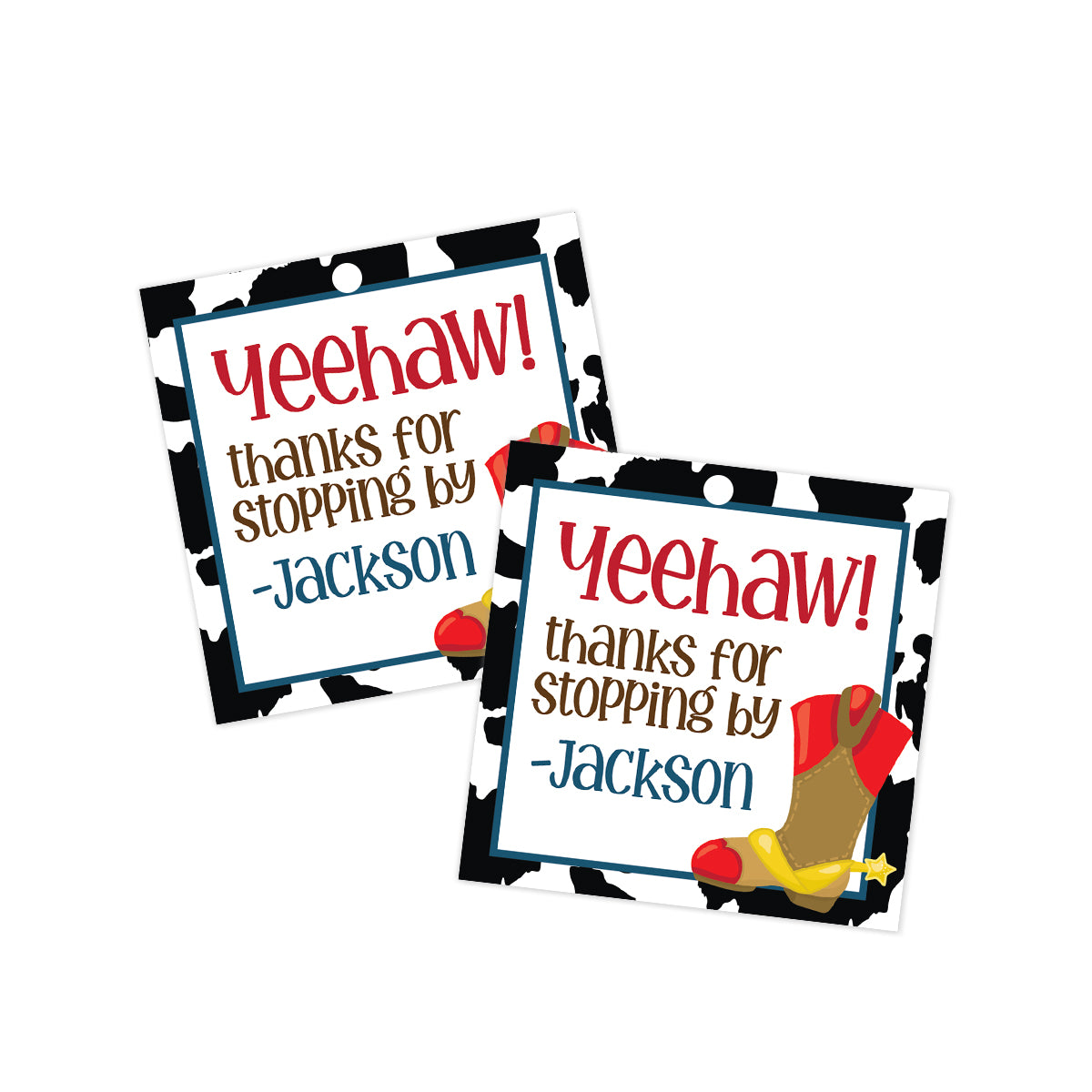 Yeehaw! Gift Tag
