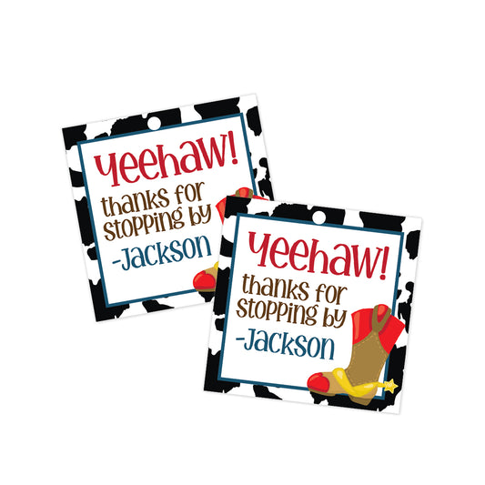 Yeehaw! Gift Tag