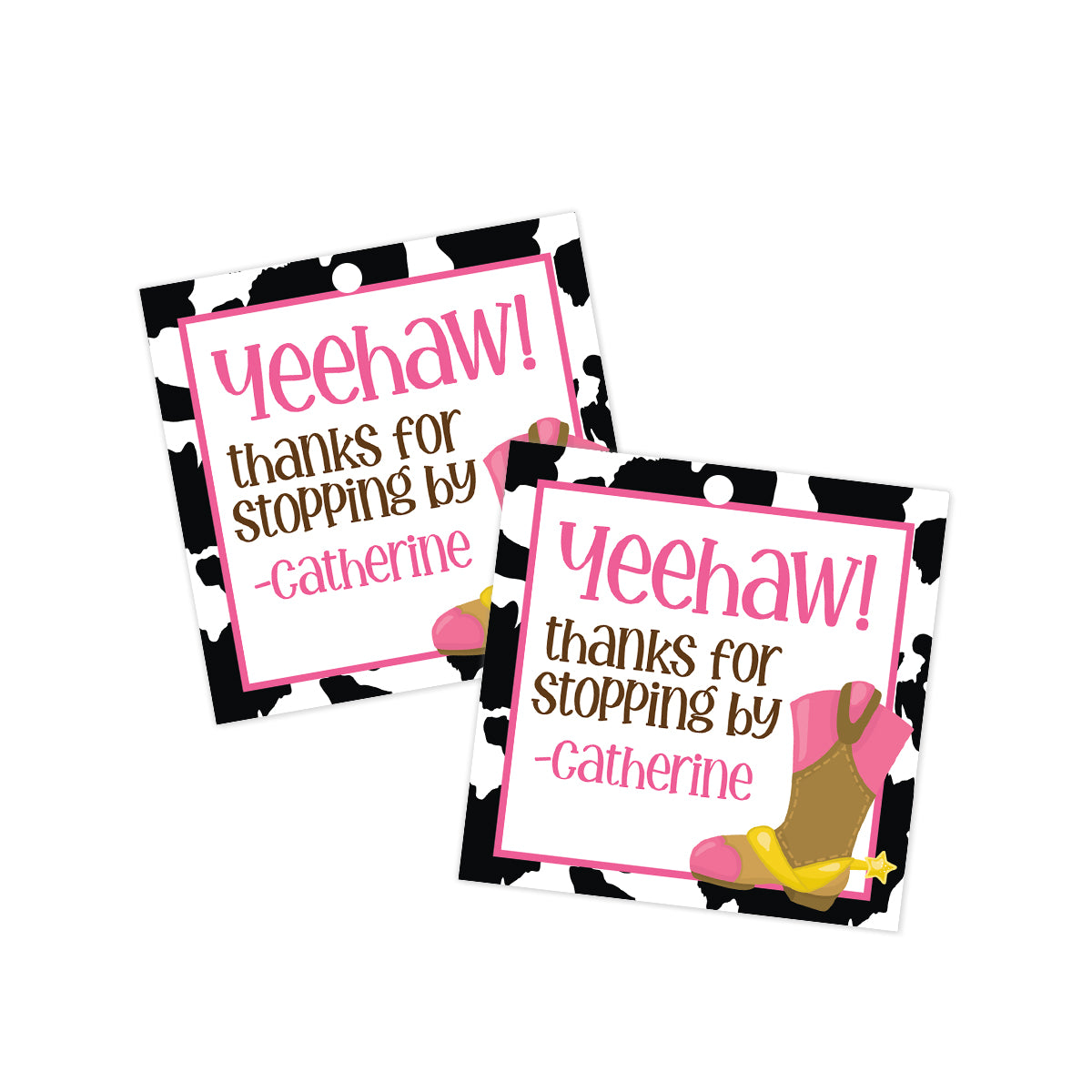 Yeehaw! Gift Tag